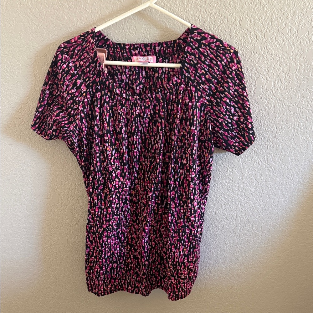 Koi scrub top